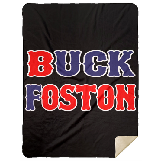 ArtichokeUSA Custom Design. BUCK FOSTON. Premium Mink Sherpa Blanket 60x80