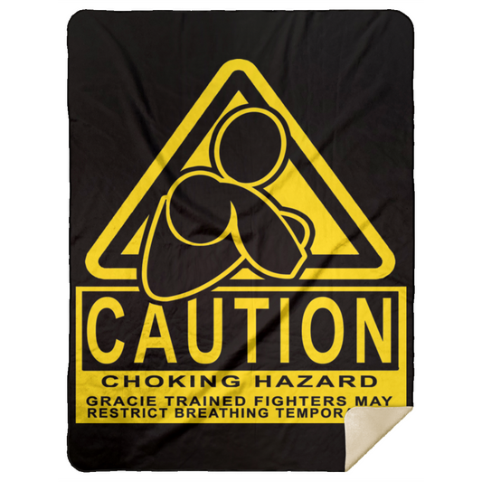 Artichoke Fight Gear Custom Design #7. Choking Hazard. Premium Mink Sherpa Blanket 60x80