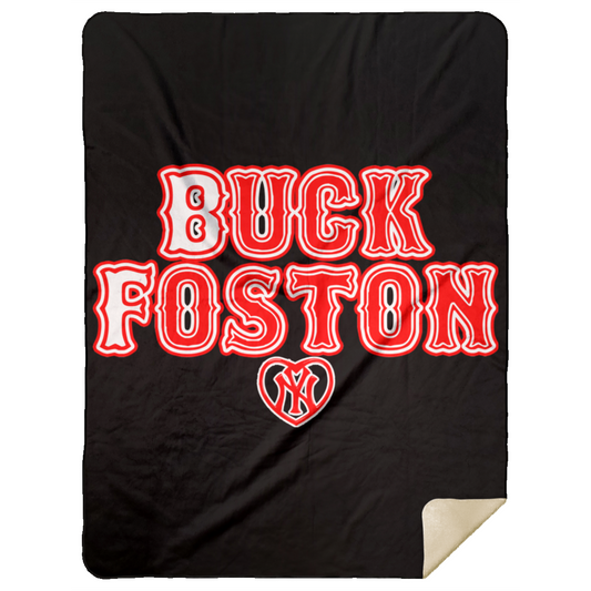 buckfoston sticker MSHL Premium Mink Sherpa Blanket 60x80