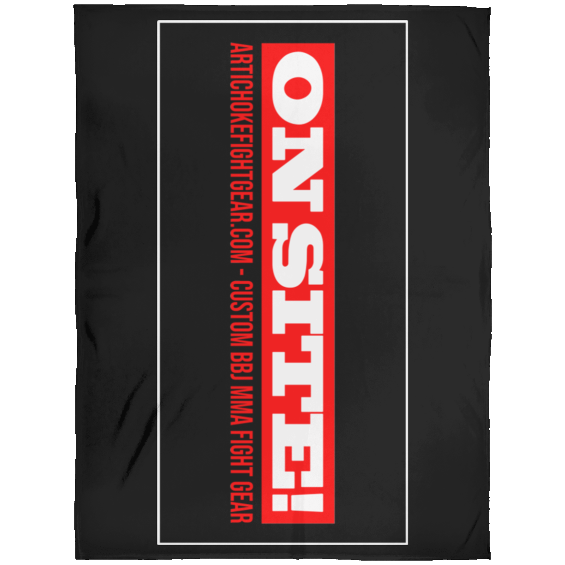 Artichoke Fight Gear Custom Design #14. ON SITE! Fleece Blanket 60x80