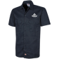 Embroidered Men's Short Sleeve Workshirt