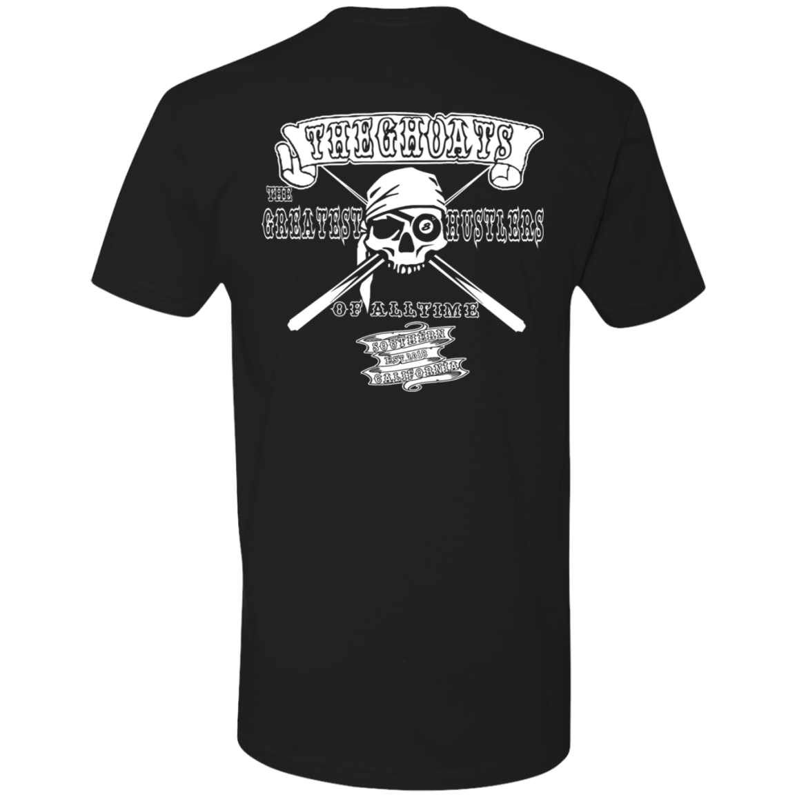 The GHOATS Custom Design. #4 Motorcycle Club Style. Ver 2/2. Ultra Soft Cotton T-Shirt