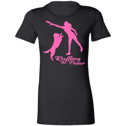 ArtichokeUSA Custom Design. Ruffing the Passer. Labrador Edition. Female Version. Ladies' Favorite T-Shirt