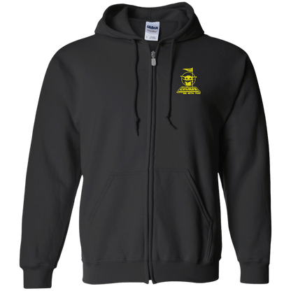 OPG Custom Design #21. May the course be with you. Parody / Fan Art. Zip Up Hooded Sweatshirt