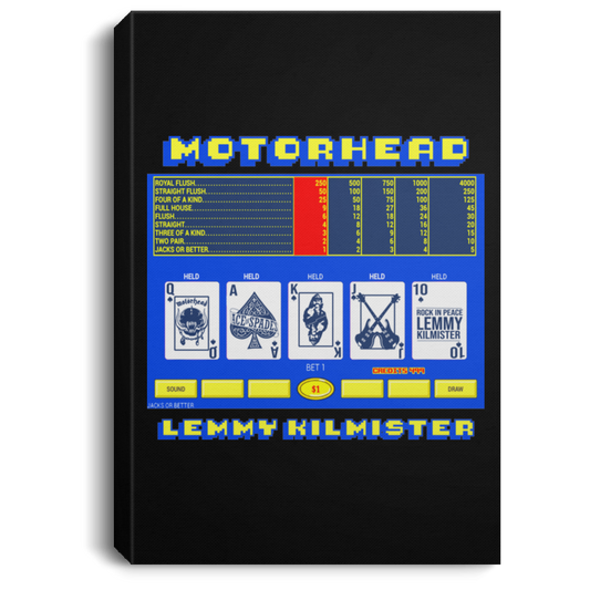 ArtichokeUSA Custom Design. Motorhead's Lemmy Kilmister Tribute. Rock In Peace! Portrait .75in Frame