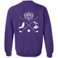 OPG Custom Design #8. Drive. Crewneck Pullover Sweatshirt