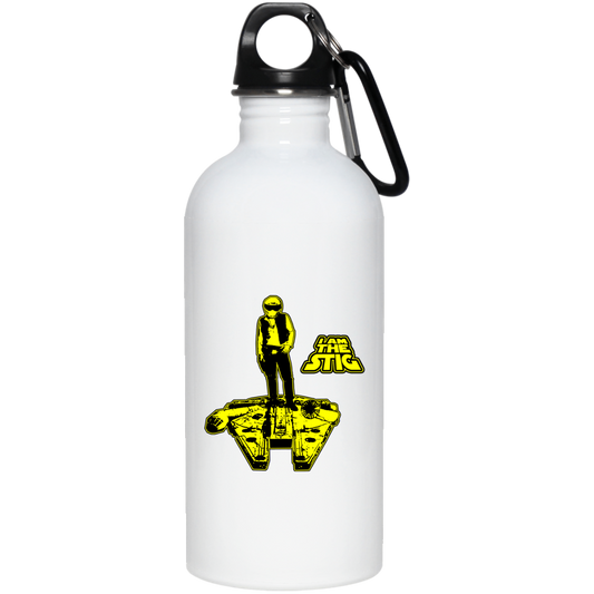 ArtichokeUSA Custom Design #39. Solo Stig - Stig/Star Wars Parody. TV Music Movies. 20 oz. Stainless Steel Water Bottle