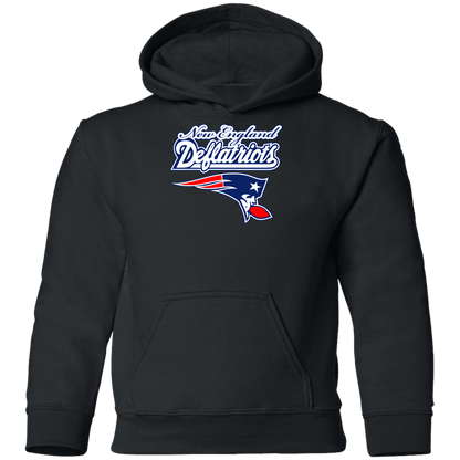 ArtichokeUSA Custom Design. New England Deflatriots. New England Patriots Parody. Youth Pullover Hoodie