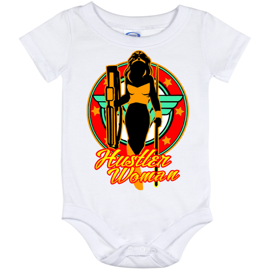 The GHOATS Custom Design #15. Hustler Woman. Baby Onesie 12 Month