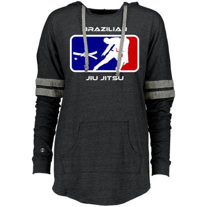 Artichoke Fight Gear Custom Design #2. BJJ MLB Parody v1. Ladies Low Key Hoodie