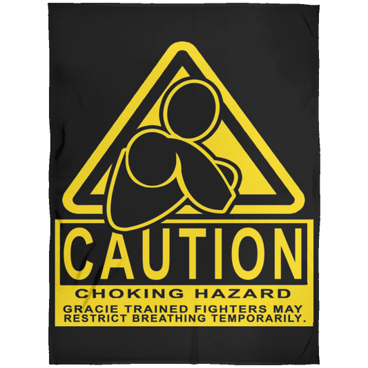Artichoke Fight Gear Custom Design #7. Choking Hazard. Fleece Blanket 60x80