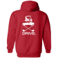 OPG Custom Design #8. Drive. Zip Up Hooded Sweatshirt