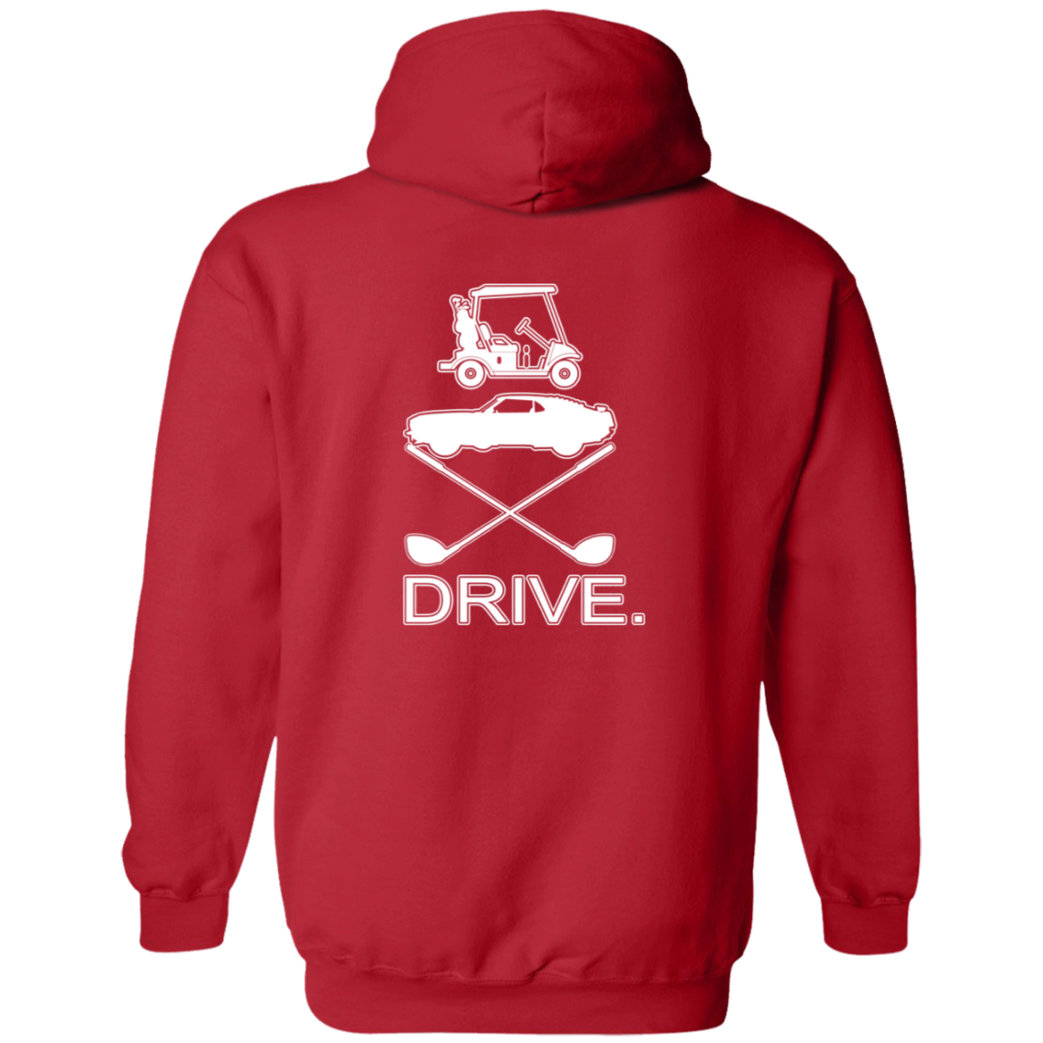 OPG Custom Design #8. Drive. Zip Up Hooded Sweatshirt