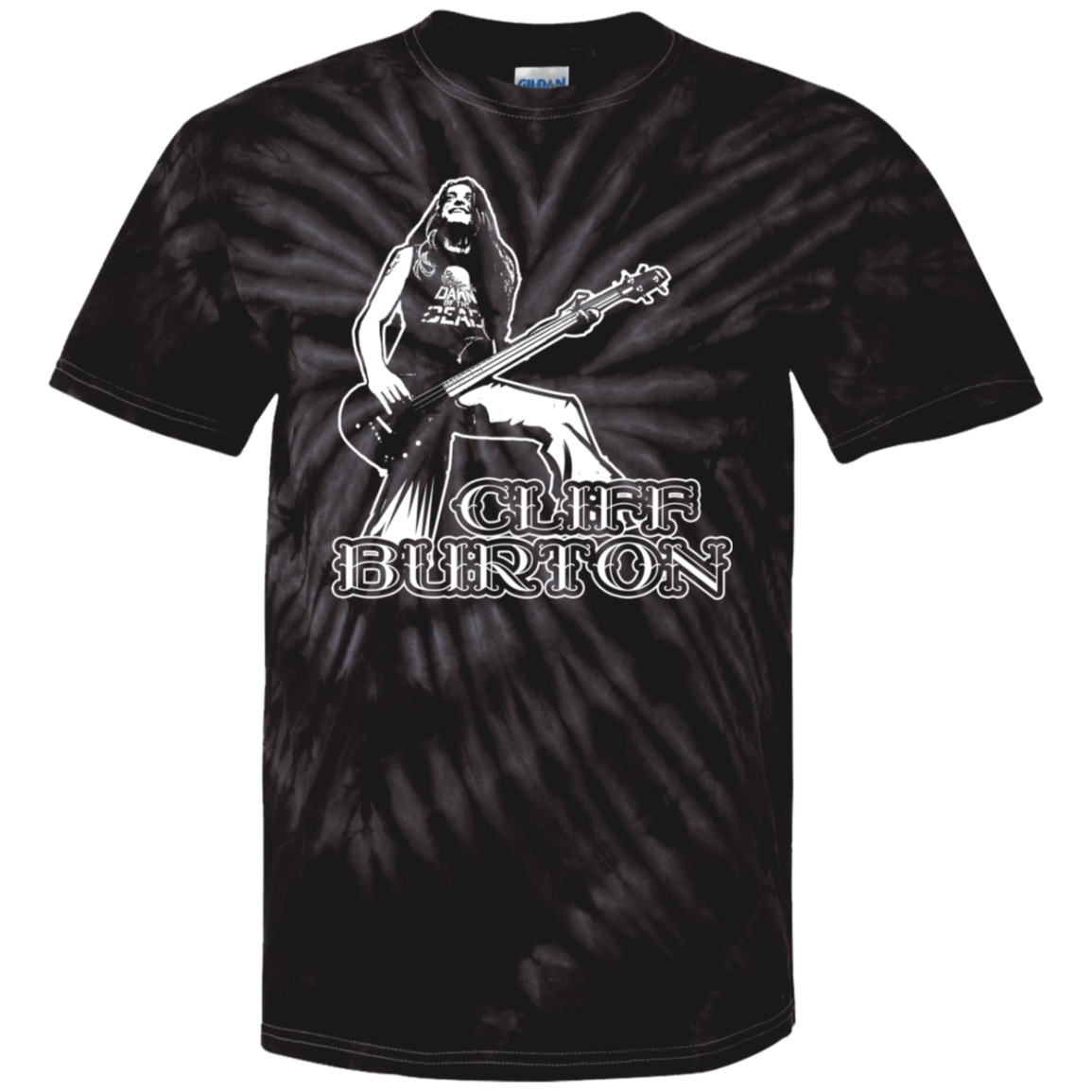 ArtichokeUSA Custom Design. Cliff Burton Tribute. Youth Tie Dye T-Shirt