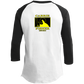 ArtichokeUSA Custom Design. You Miserable Slug. Carrie Fisher Tribute. Star Wars / Blues Brothers Fan Art. Youth 3/4 Raglan Sleeve Shirt
