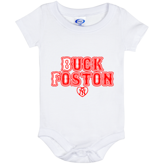 buckfoston sticker IO6M Baby Onesie 6 Month