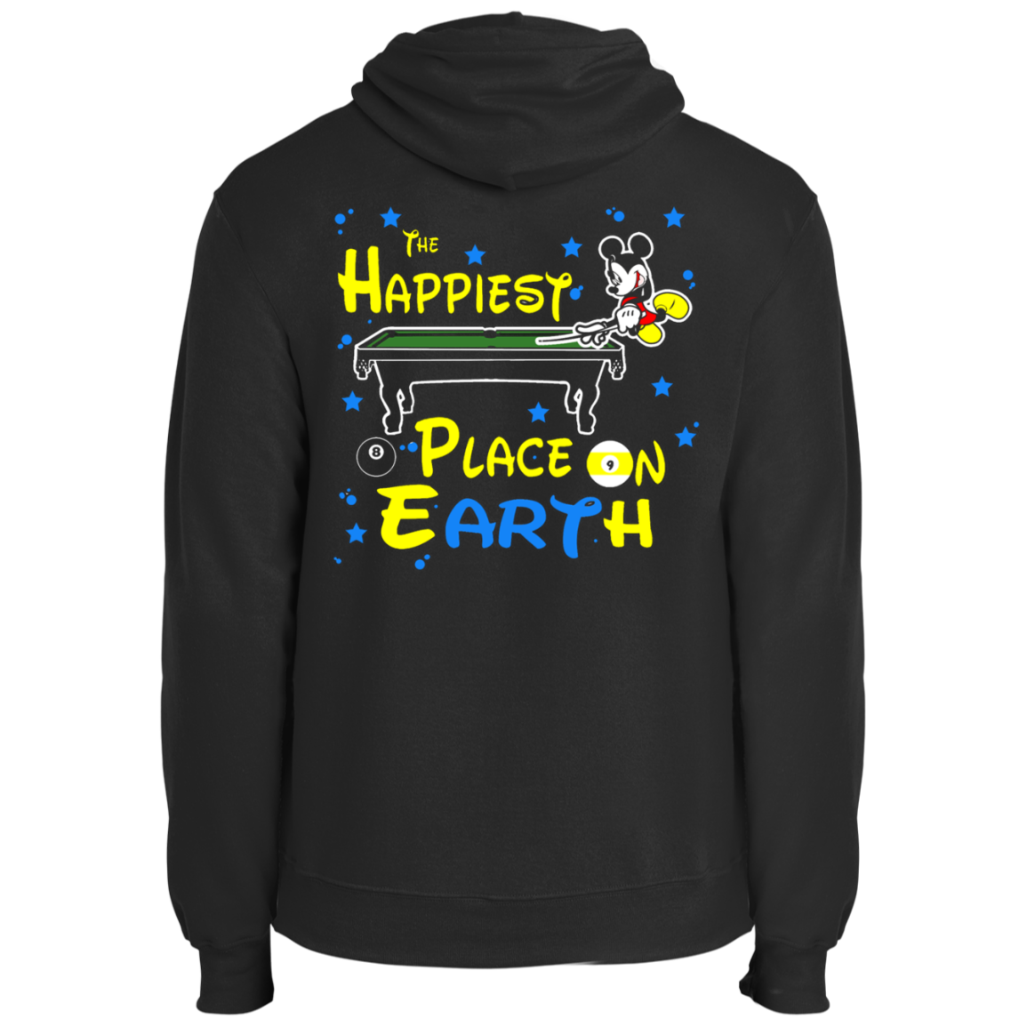 The GHOATS custom design #14. The Happiest Place On Earth. Fan Art. Fleece Pullover Hoodie