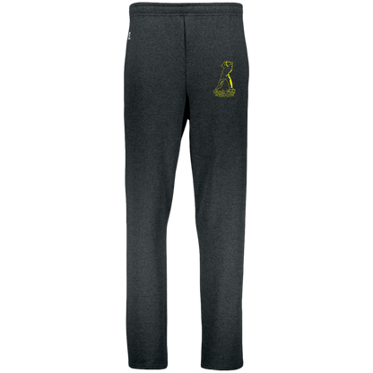 OPG Custom Design #19. GUCK FOLF. Men's Edition. Dri-Power Open Bottom Pocket Sweatpants