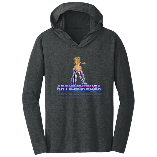 ArtichokeUSA Character and Font design. Let's Create Your Own Team Design Today. Dama de Croma. Triblend T-Shirt Hoodie
