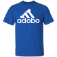 ArtichokeUSA Custom Design. Adobo. Adidas Parody. Youth 5.3 oz 100% Cotton T-Shirt
