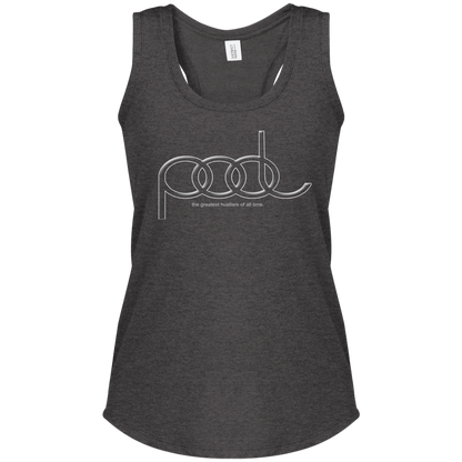 The GHOATS Custom Design. #3 POOL. APA Parody. Ladies' Perfect Tri Racerback Tank