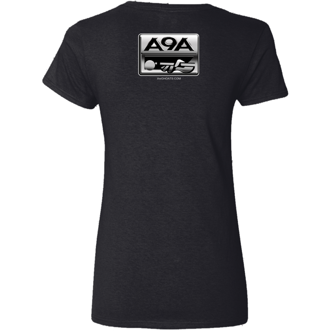 The GHOATS Custom Design. #3 POOL. APA Parody. Ladies' Basic V-Neck T-Shirt
