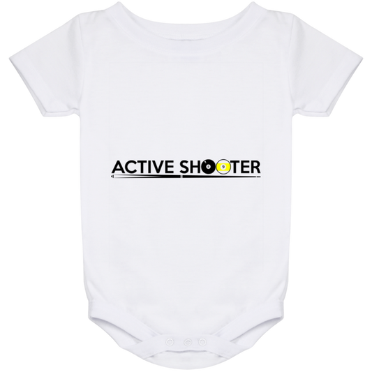 The GHOATS Custom Design #1. Active Shooter. Baby Onesie 24 Month