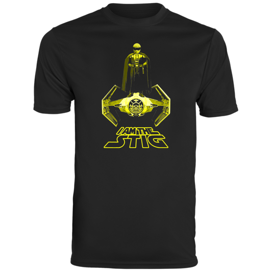 ArtichokeUSA Custom Design. I am the Stig. Vader/ The Stig Fan Art. Men's Moisture-Wicking Tee