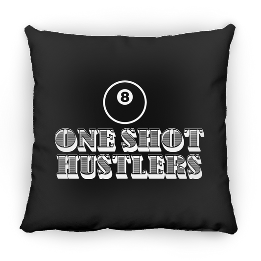 The GHOATS Custom Design. #22 One Shot Hustlers. Large Square Pillow