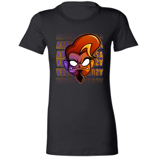 ArtichokeUSA Character and Font design. Let's Create Your Own Team Design Today. Arthur. Ladies' Favorite T-Shirt
