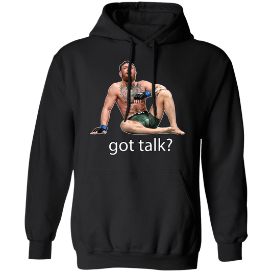 Artichoke Fight Gear Custom Design #12. Got Talk? MMA. Basic Hoodie