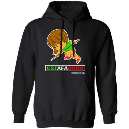 The GHOATS Custom Design. #30 Estafadora. (Spanish translation for Female Hustler). Basic Pullover Hoodie