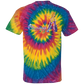 ArtichokeUSA Character and Font design. Let's Create Your Own Team Design Today. Dama de Croma. 100% Cotton Tie Dye T-Shirt