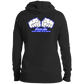 OPG Custom Design #3. Blue Tees Blues Brothers Fan Art. Ladies' Pullover Hooded Sweatshirt