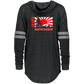 ArtichokeUSA Custom Design. Fan Art Mechagodzilla/Godzilla. Ladies' Hooded Low Key Pullover