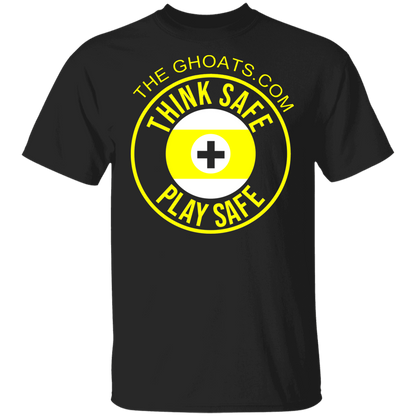 The GHOATS Custom Design. #31 Think Safe. Play Safe. Youth Basic 100% Cotton T-Shirt