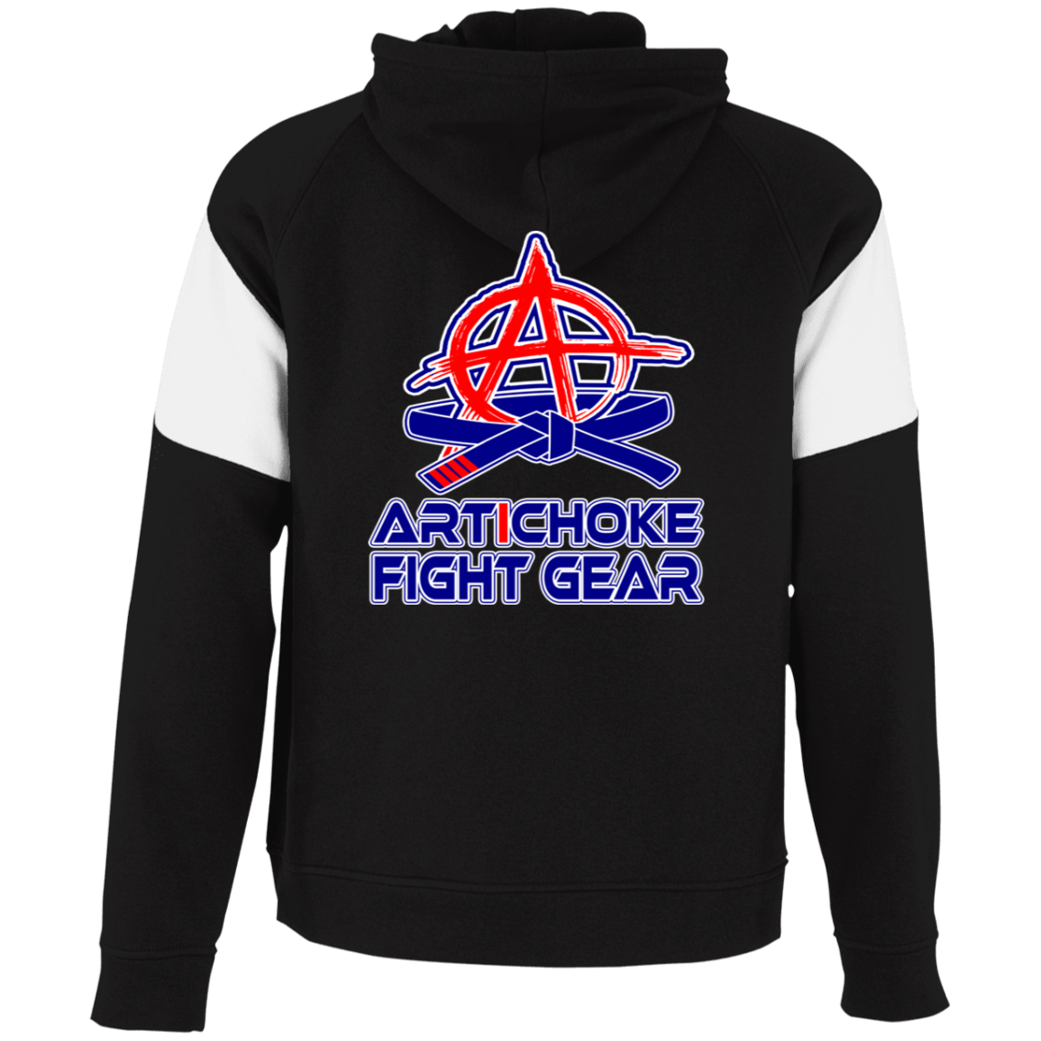 Artichoke Fight Gear Custom Design #2. BJJ MLB Parody v1. 2 Tone Hoodie