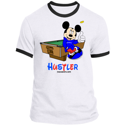 The GHOATS Custom Design. #18 Hustler Fan Art. Ringer Tee