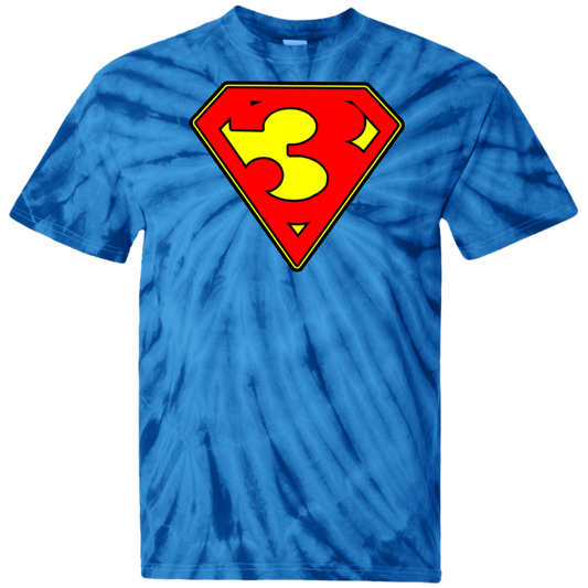 The GHOATS Custom Design. #38 Super 3. APA League. 100% Cotton Tie Dye T-Shirt