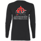 Artichoke Fight Gear Custom Design #19. Sticks and Stones. Ladies' 100% Pre-Shrunk Cotton Long Sleeve