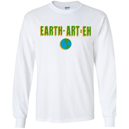 ArtichokeUSA Custom Design. EARTH-ART=EH. Youth LS T-Shirt