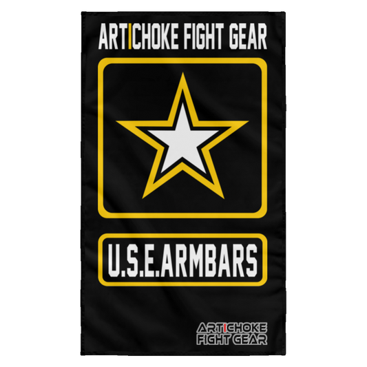 Artichoke Fight Gear Custom Design #2. USE ARMBARS. Wall Flag