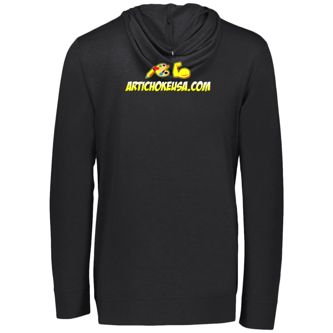 ArtichokeUSA Custom Design. Art Strong. Eco Triblend T-Shirt Hoodie