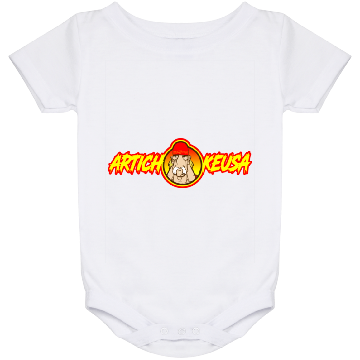 ArtichokeUSA Character and Font Design. Let’s Create Your Own Design Today. Fan Art. The Hulkster. Baby Onesie 24 Month