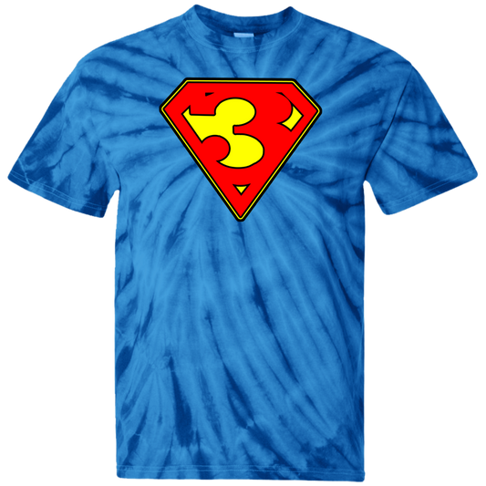 The GHOATS Custom Design. #38 Super 3. APA League. Youth Tie Dye T-Shirt