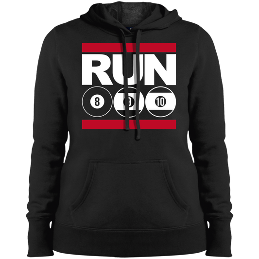 The GHOATS Custom Design. #29 run 8 9 10 ball. Ladies' Pullover Hoodie