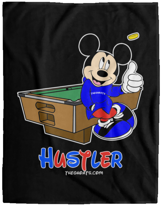 The GHOATS Custom Design. #18 Hustler Fan Art. Fleece Blanket - 60x80