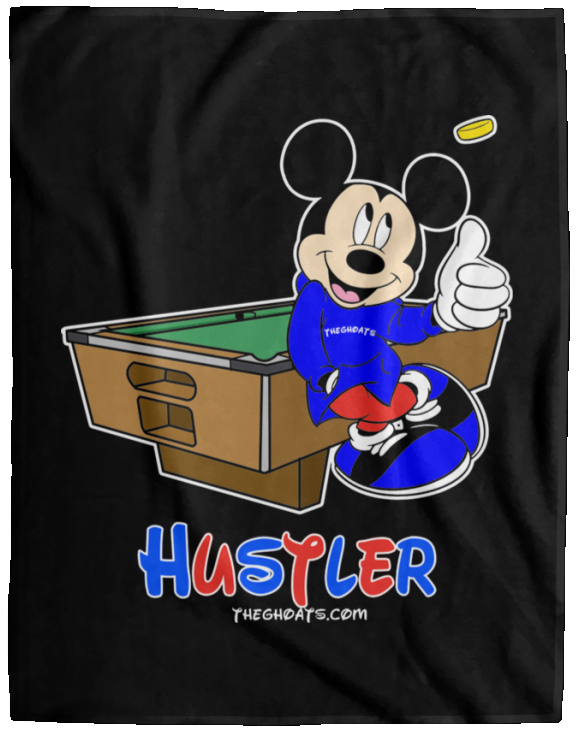 The GHOATS Custom Design. #18 Hustler Fan Art. Fleece Blanket - 60x80