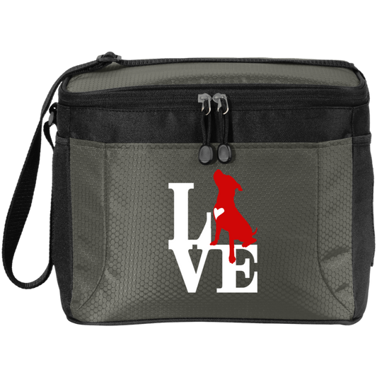 ArtichokeUSA Custom Design. Pitbull Love. 12-Pack Cooler
