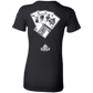 ArtichokeUSA Custom Design. Lemmy Kilmister "Ace of Spades" Tribute Fan Art Version 2 of 2. Ladies' Favorite T-Shirt